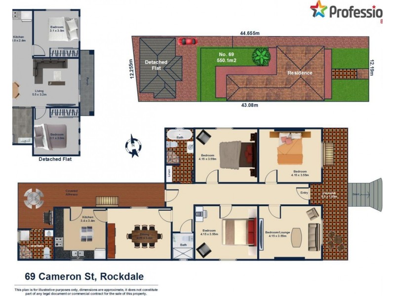 69 Cameron Street, Rockdale NSW 2216 Floorplan