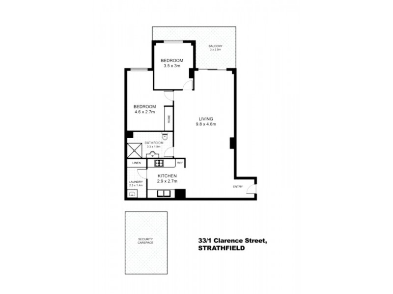 33/1-3 Clarence Street, Strathfield NSW 2135