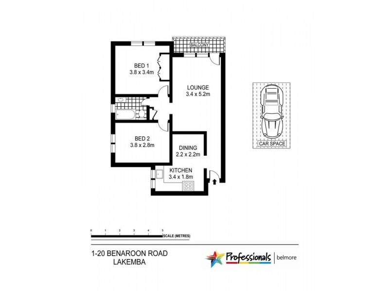 1/20 Benaroon Road, Lakemba NSW 2195