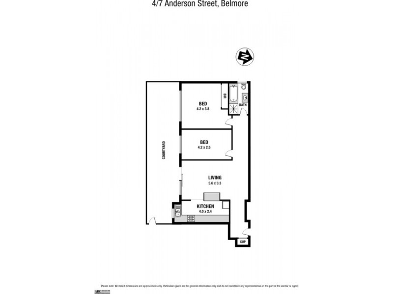 4/7 Anderson Street, Belmore NSW 2192 Floorplan