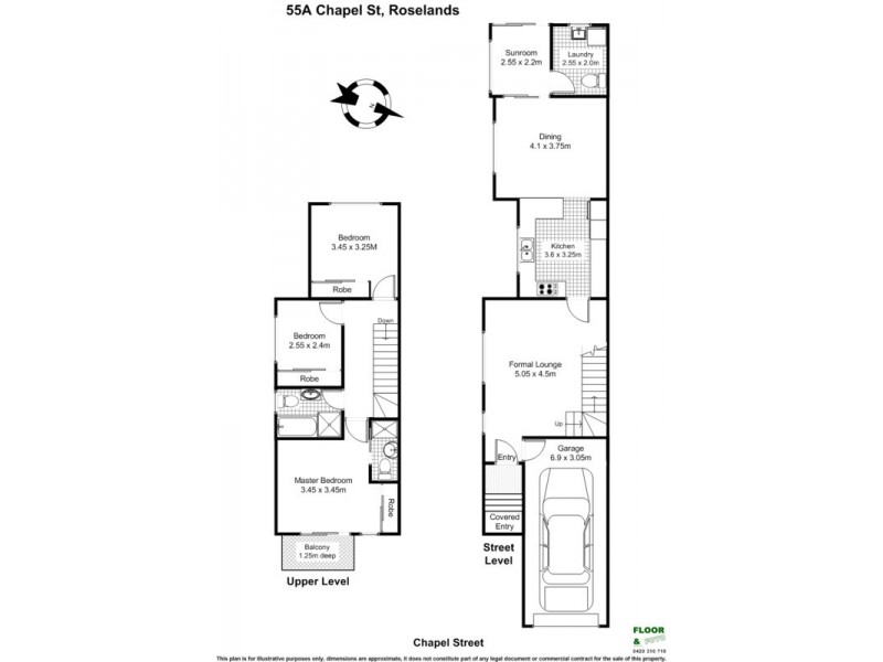 55A Chapel Street, Roselands NSW 2196 Floorplan
