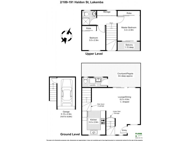 2/189 Haldon Street, Lakemba NSW 2195 Floorplan