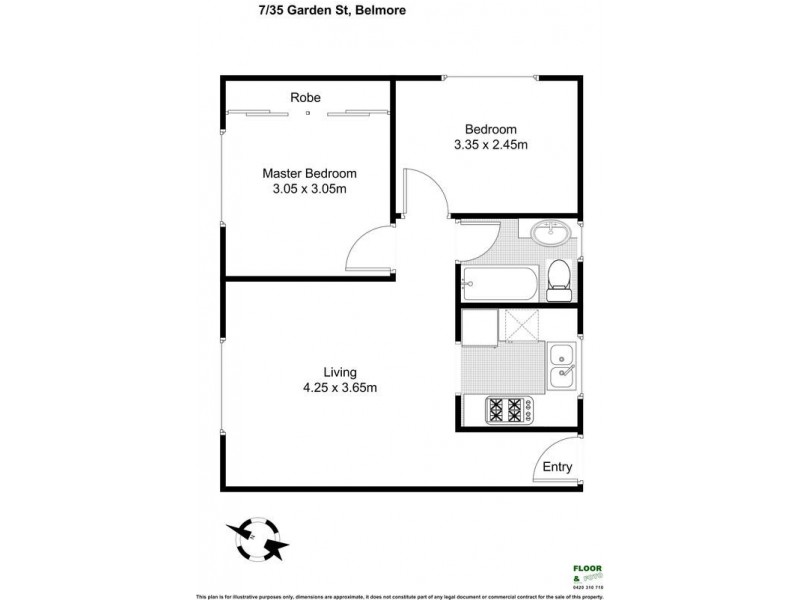 7/35 Garden Street, Belmore NSW 2192 Floorplan