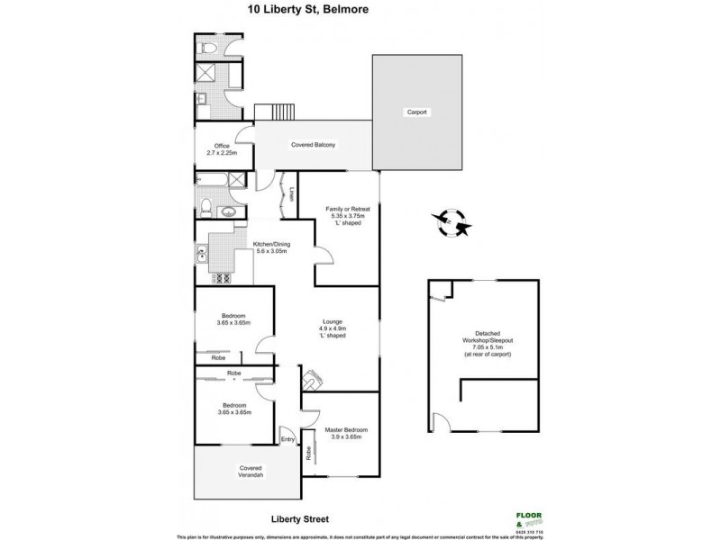 10 Liberty Street, Belmore NSW 2192 Floorplan