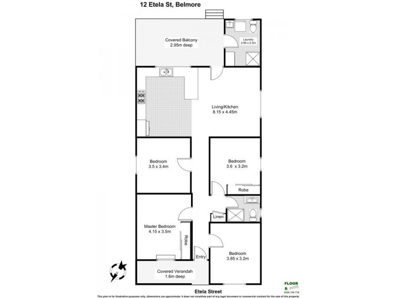 12 Etela Street, Belmore NSW 2192 Floorplan