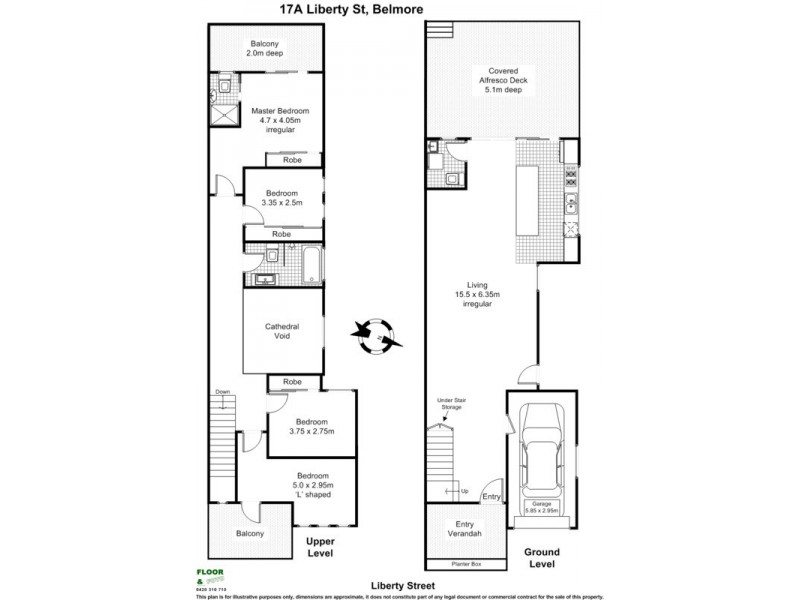 17a Liberty Street, Belmore NSW 2192 Floorplan
