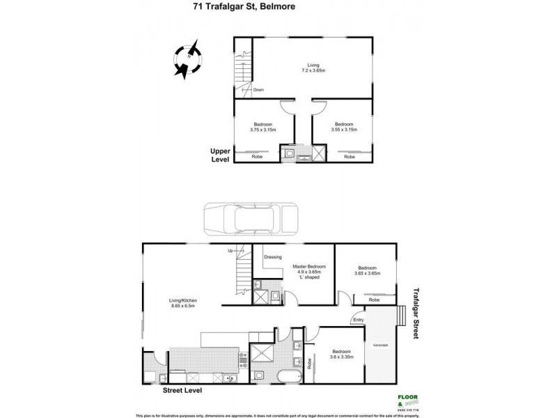 71 Trafalgar Street, Belmore NSW 2192 Floorplan