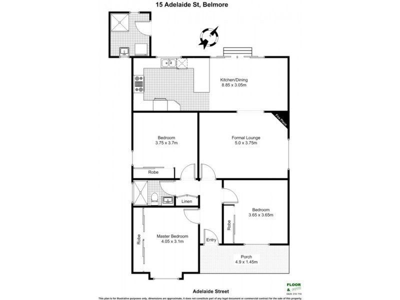 15 Adelaide Street, Belmore NSW 2192 Floorplan