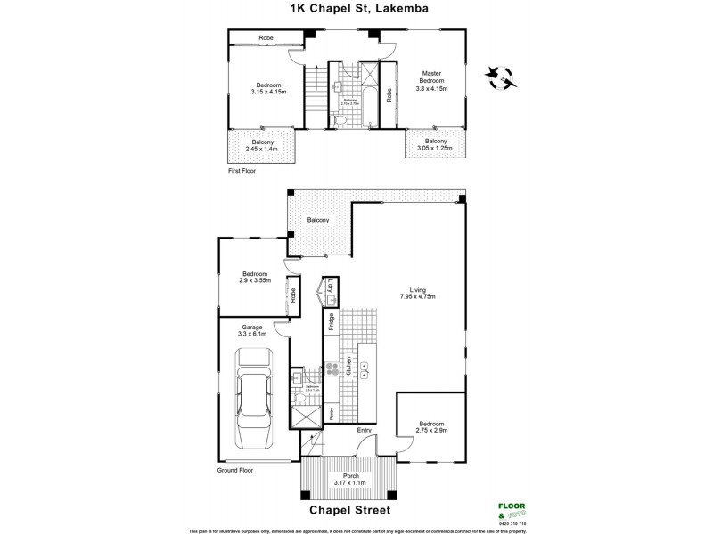 1K Chapel Street, Lakemba NSW 2195 Floorplan