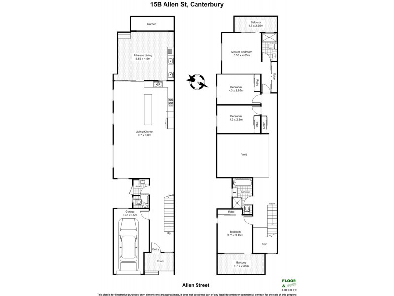 15B Allen Street, Canterbury NSW 2193 Floorplan