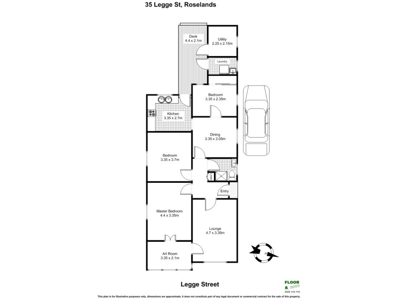 35 Legge Street, Roselands NSW 2196 Floorplan