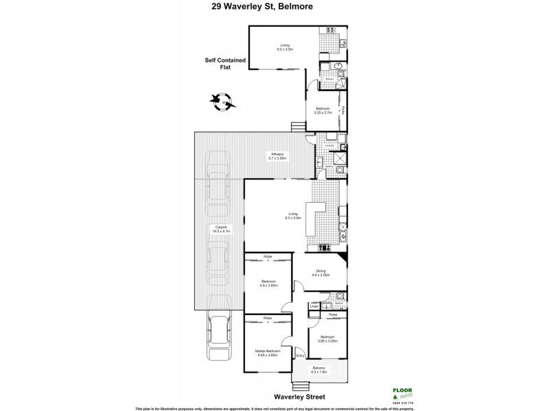 29 Waverley Street, Belmore NSW 2192 Floorplan