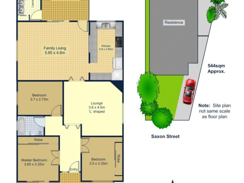 41 Saxon Street, Belfield NSW 2191 Floorplan