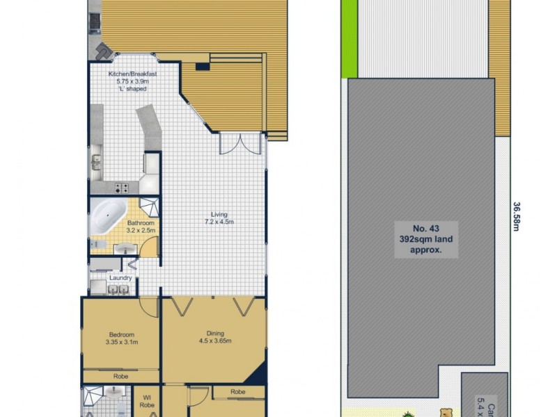 43 Waverley Street, Belmore NSW 2192 Floorplan