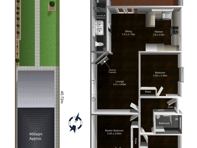 51 Allan Avenue, Belmore NSW 2192 Floorplan