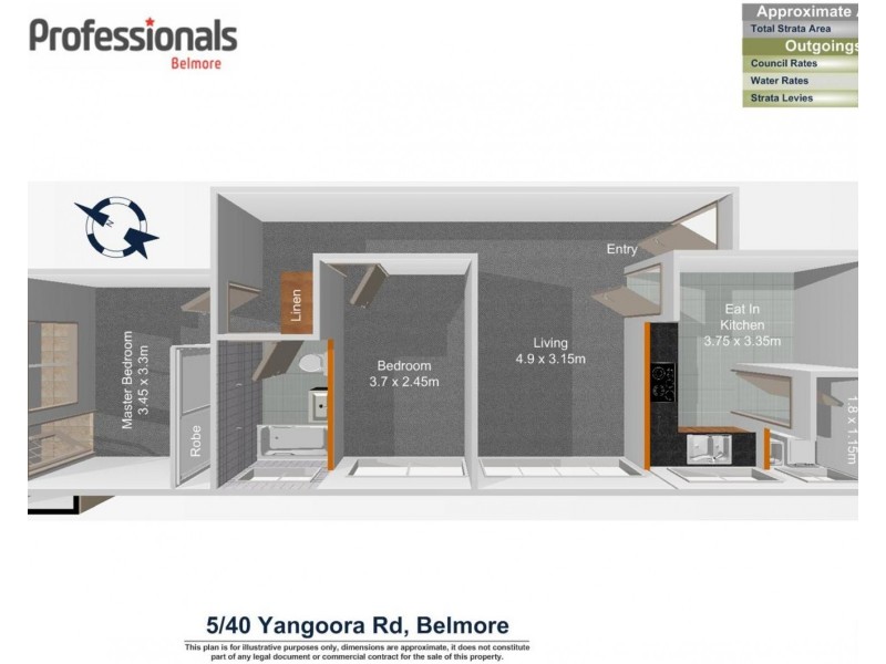 5/40 Yangoora Road, Belmore NSW 2192 Floorplan