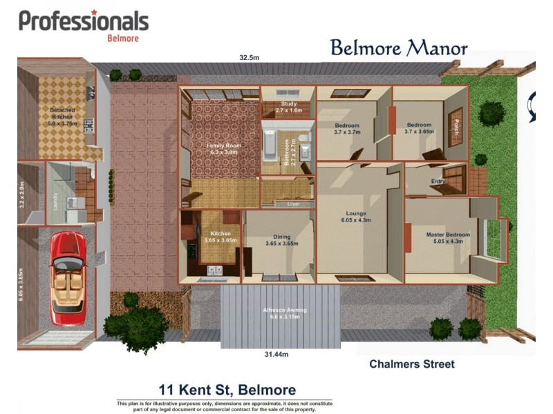 11 Kent Street, Belmore NSW 2192 Floorplan