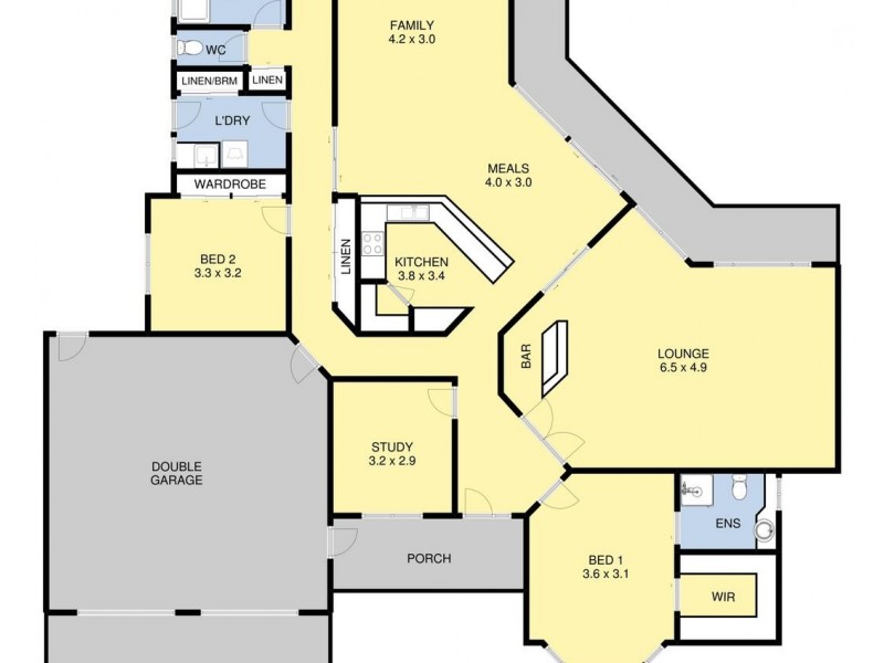 8 Pedder Court, Kialla VIC 3631 Floorplan