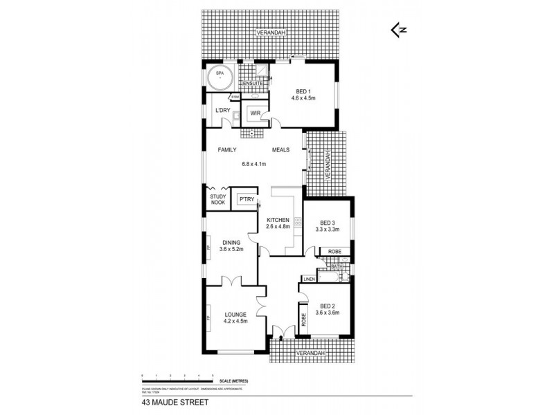 43  Maude  Street, Shepparton VIC 3630 Floorplan
