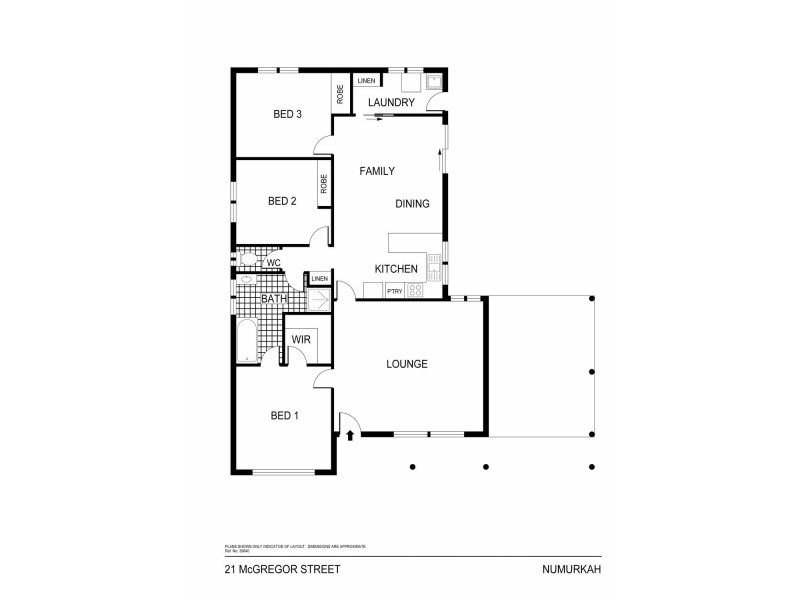 21 McGregor Street, Numurkah VIC 3636 Floorplan