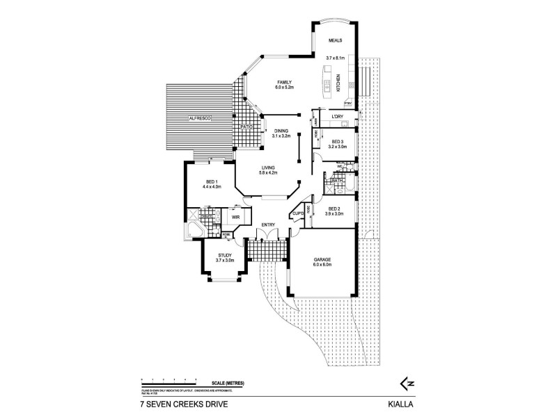 7 Seven Creeks Drive, Kialla VIC 3631 Floorplan