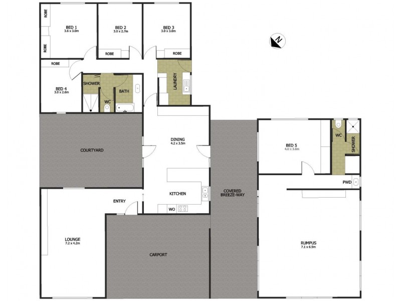 27 Gourlay Street, Shepparton VIC 3630 Floorplan