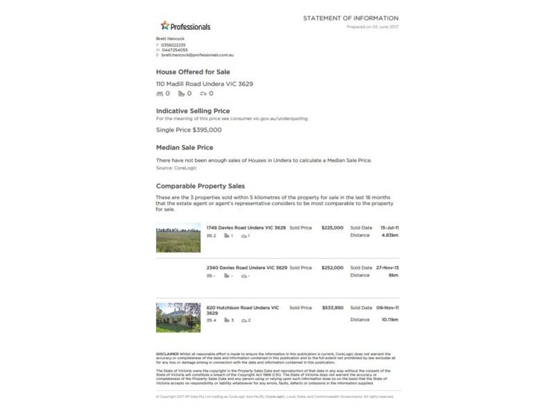 110 Madill Road, Undera VIC 3629