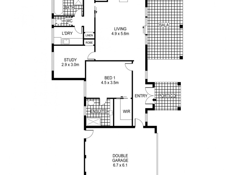 2/10 Pelican Court, Shepparton VIC 3630 Floorplan