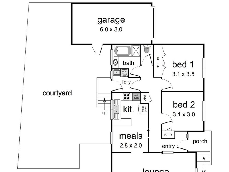 4/1 Stockton Avenue, Ferntree Gully VIC 3156 Floorplan
