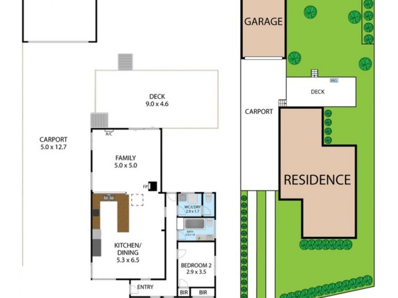 91 Linda Crescent, Ferntree Gully VIC 3156 Floorplan