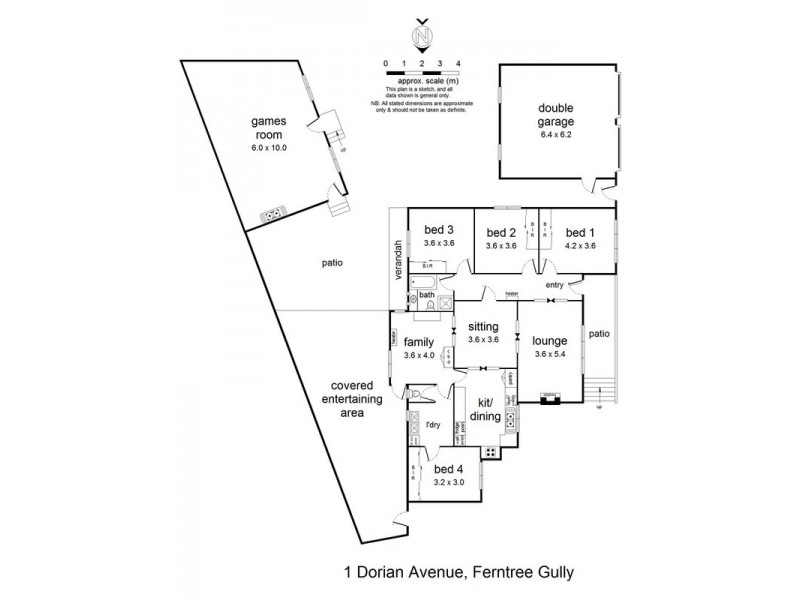 1 Dorian Avenue, Ferntree Gully VIC 3156