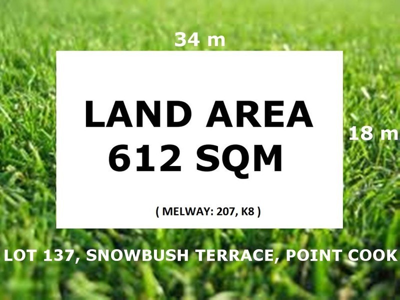 Lot 137 (26) Snowbush Terrace, Point Cook VIC 3030