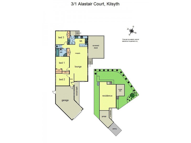 3/1 Alastair Court, Kilsyth VIC 3137 Floorplan