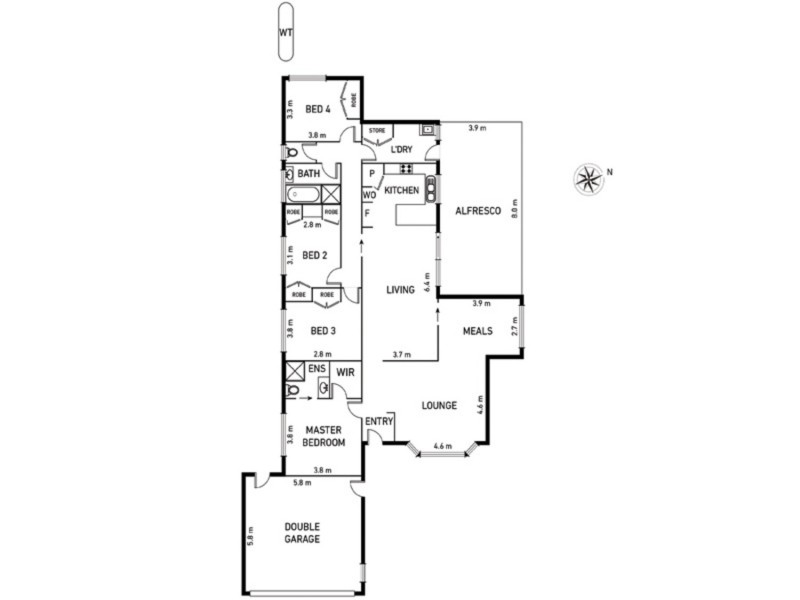 2 Leamon Court, Ferntree Gully VIC 3156 Floorplan