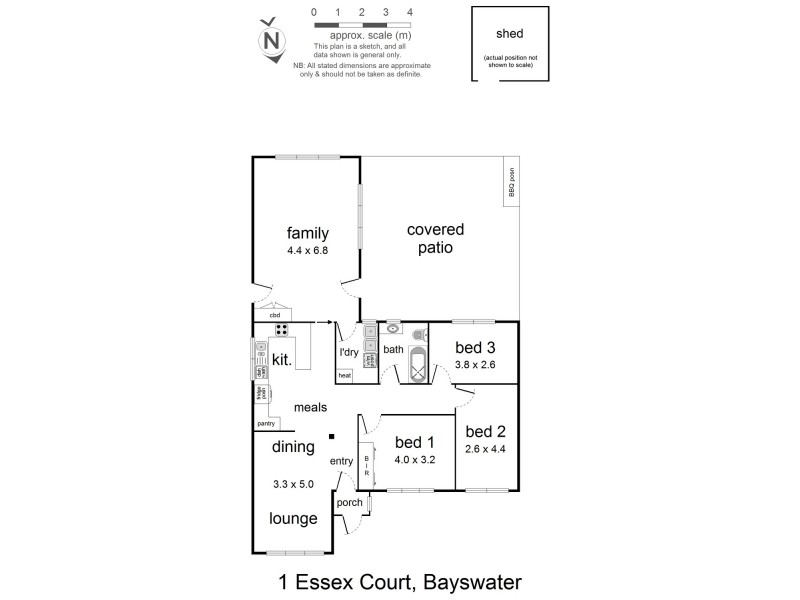 1 Essex Court, Bayswater VIC 3153 Floorplan
