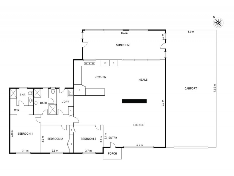 7 Wallace Road, Wantirna South VIC 3152 Floorplan