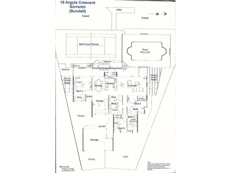 18 Argyle Crescent, Sorrento QLD 4217 Floorplan