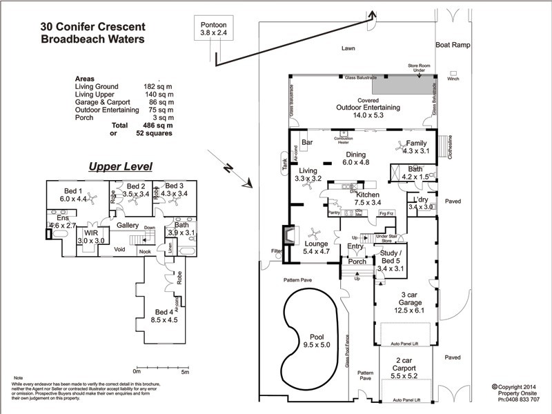 30 Conifer Crescent, Broadbeach Waters QLD 4218 Floorplan