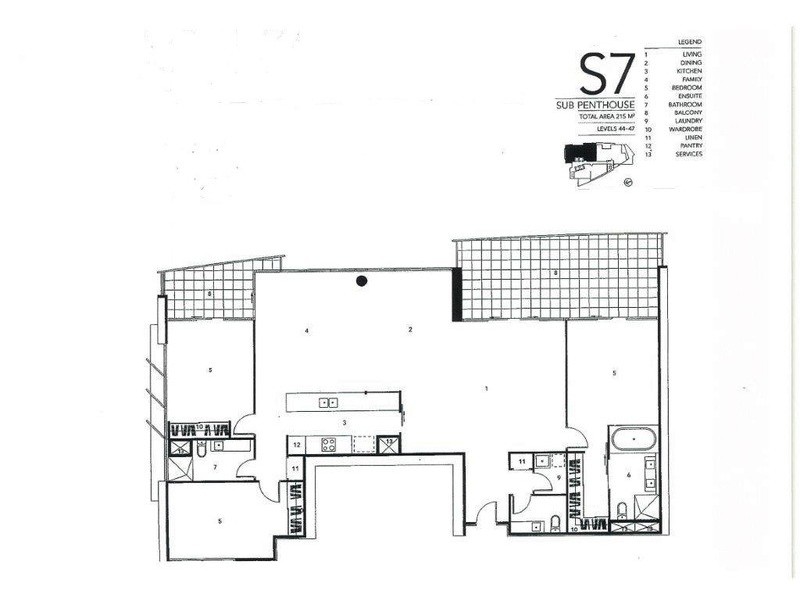 1441 Circle on Cavill/9 Ferny Avenue, Surfers Paradise QLD 4217 Floorplan