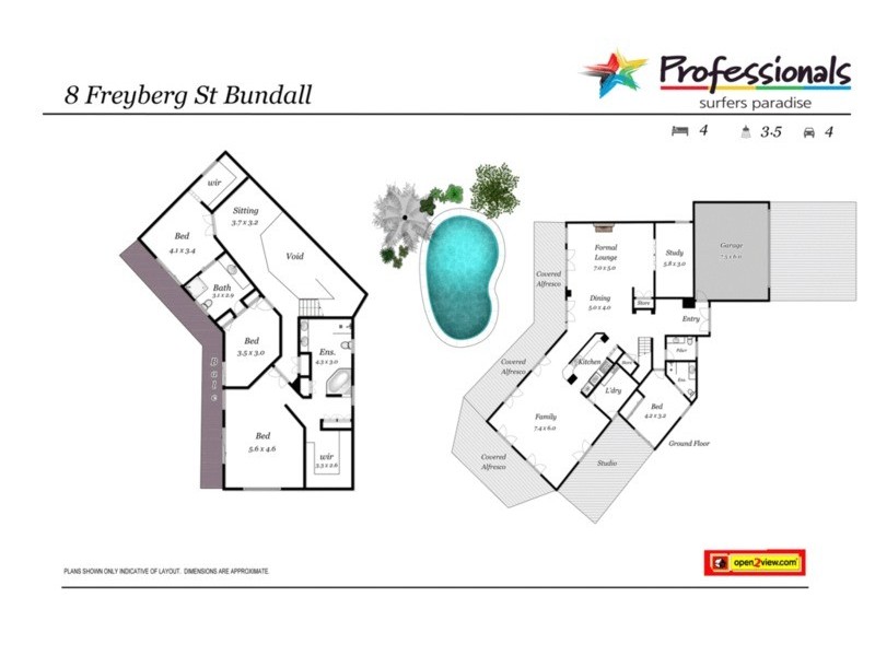 8 Freyburg Street, Sorrento QLD 4217 Floorplan