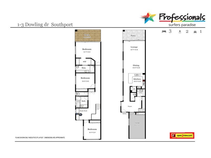 1/3 Dowling Drive, Southport QLD 4215 Floorplan