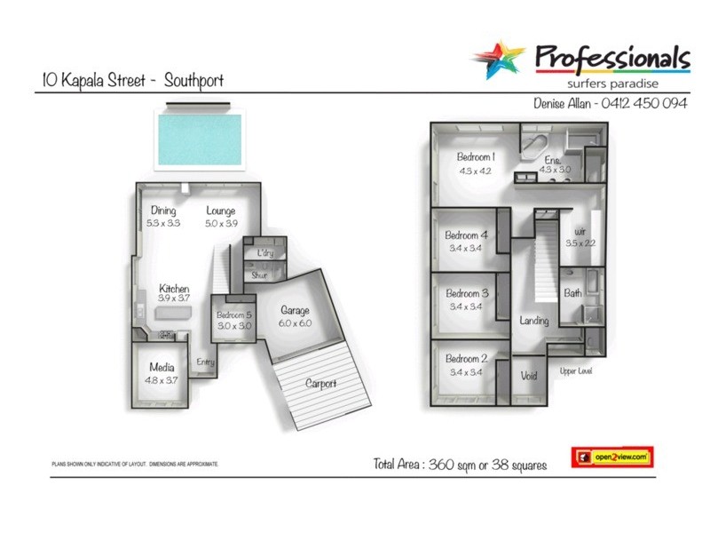10 Kapala Street, Southport QLD 4215 Floorplan