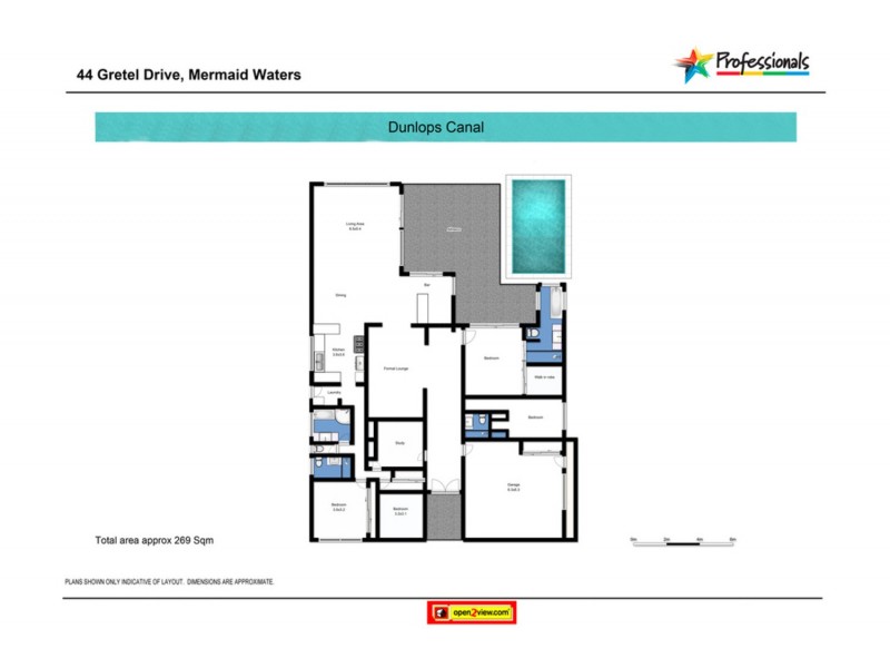 44 Gretel Drive, Mermaid Waters QLD 4218 Floorplan