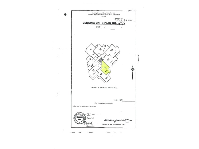 811/18 Hanlan Street, Surfers Paradise QLD 4217 Floorplan