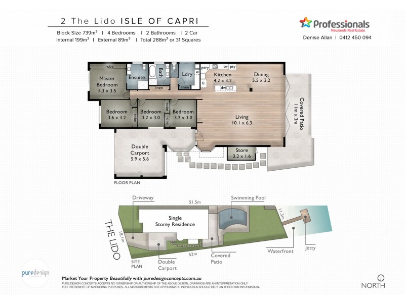 2 The Lido, Isle Of Capri QLD 4217 Floorplan