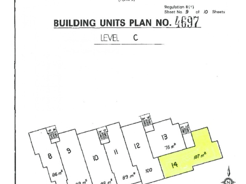 14/112 Stanhill Drive, Chevron Island QLD 4217 Floorplan