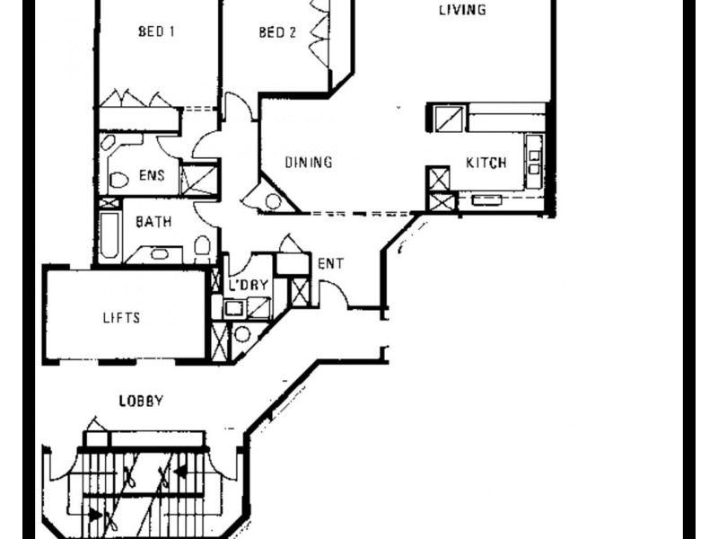 38/2981 Surfers Paradise Boulevard, Surfers Paradise QLD 4217 Floorplan
