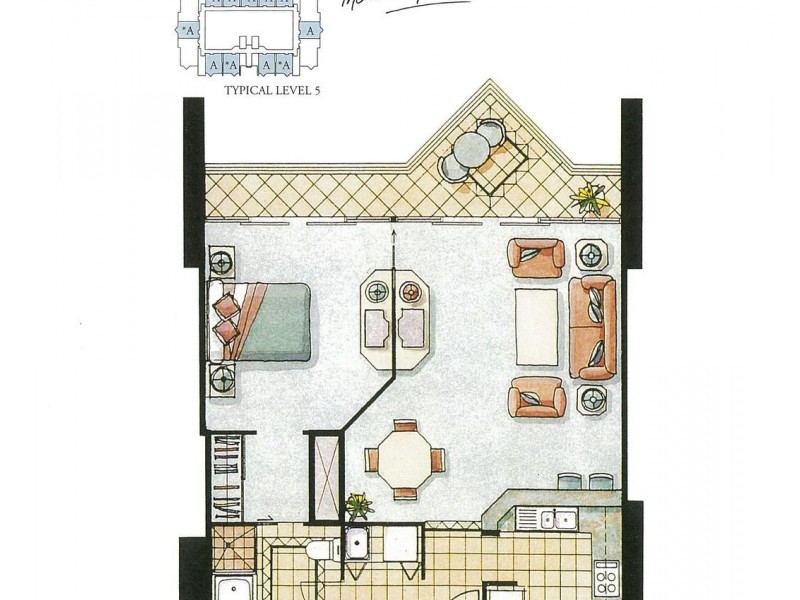 “Crown Tower”/5-19 Palm Avenue, Surfers Paradise QLD 4217