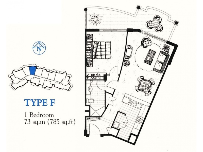Marrakesh/9-21  Beach Parade, Surfers Paradise QLD 4217 Floorplan