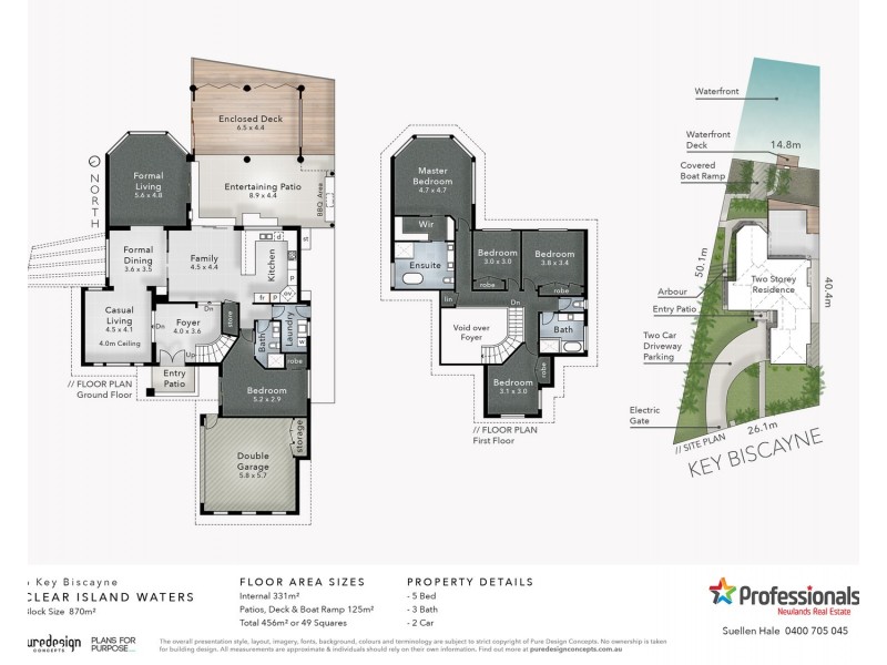6 Key Biscayne, Clear Island Waters QLD 4226 Floorplan